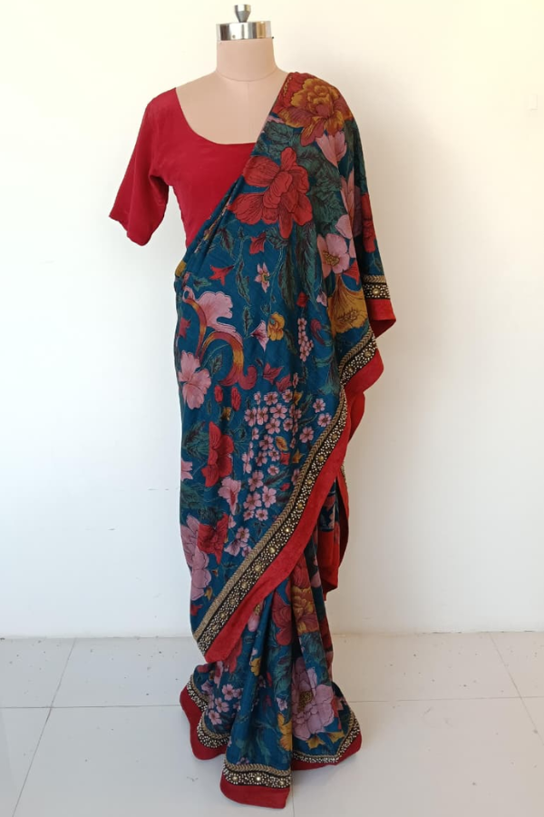 Sabyasachi Vintage Floral Saree
