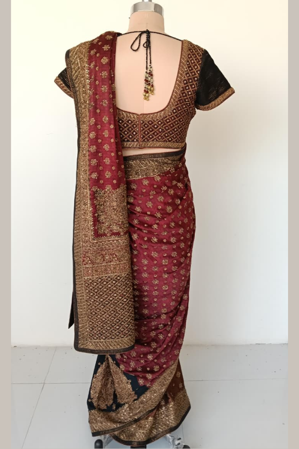 Ritu Kumar Heritage Embroidered Saree