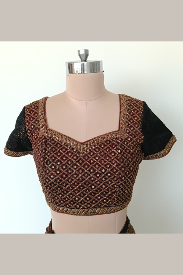 Ritu Kumar Heritage Embroidered Saree