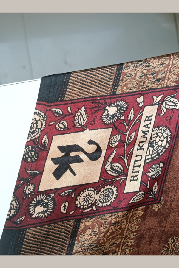 Ritu Kumar Heritage Embroidered Saree