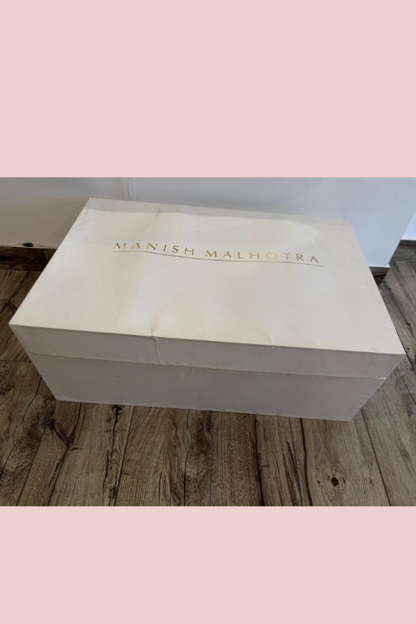 Manish Malhotra Scarlet Red Bridal Lehenga Set