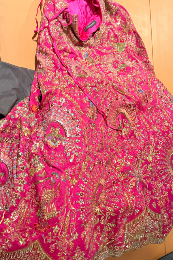 Sulakshana Monga Pink Bridal Lehenga Set