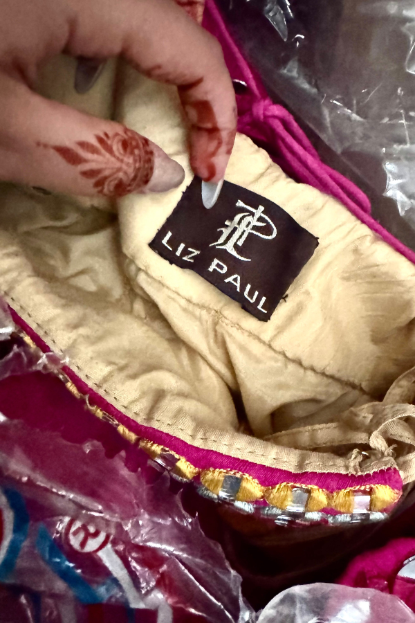 Liz Paul Multicolour Lehenga Set