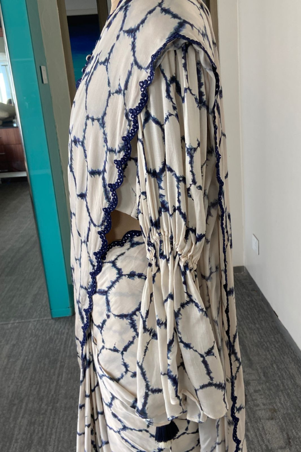 Punit Balana Tie-Dye Saree Set