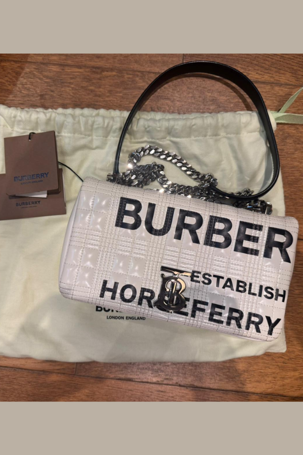 Burberry Lola quilted bag