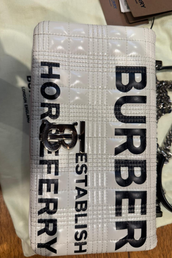 Burberry Lola quilted bag