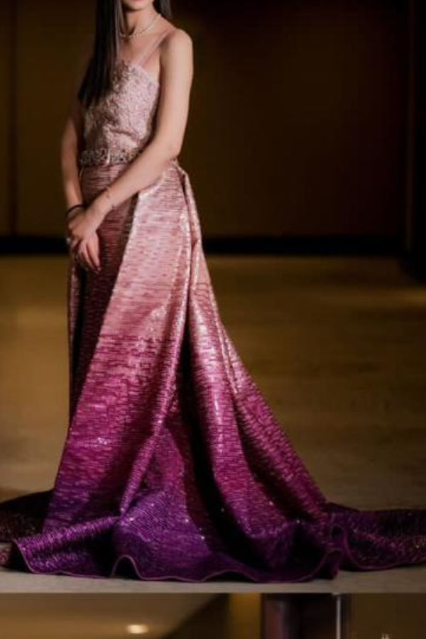 Tarun Tahiliani Ombre Gown