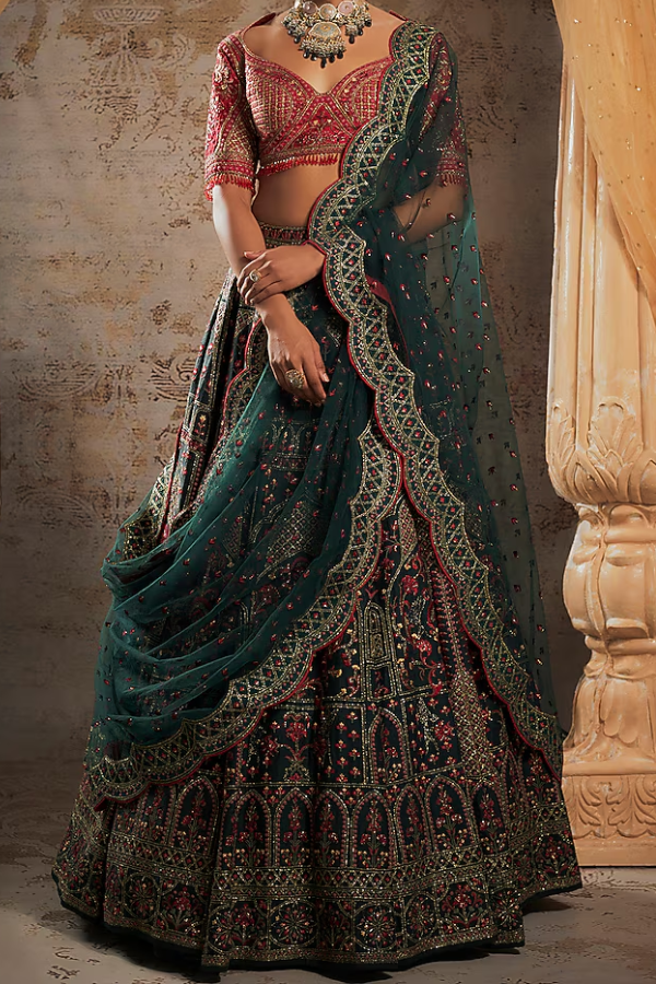 Falguni Shane Peacock Lehenga Set