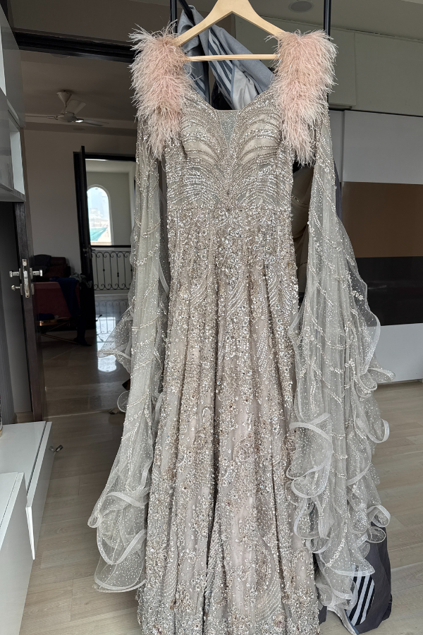 Dolly J Embellished Ball Gown