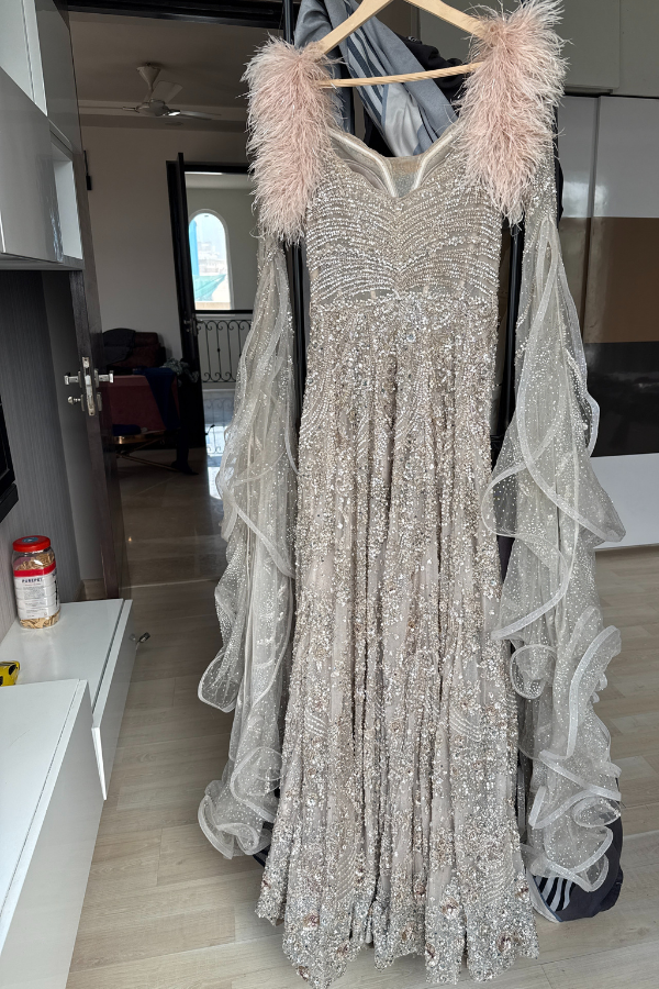 Dolly J Embellished Ball Gown