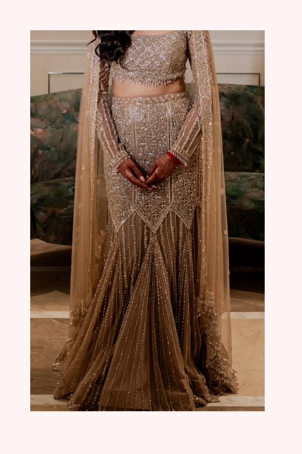 Isa by Dolly Wahal Embellished  Lehenga Set