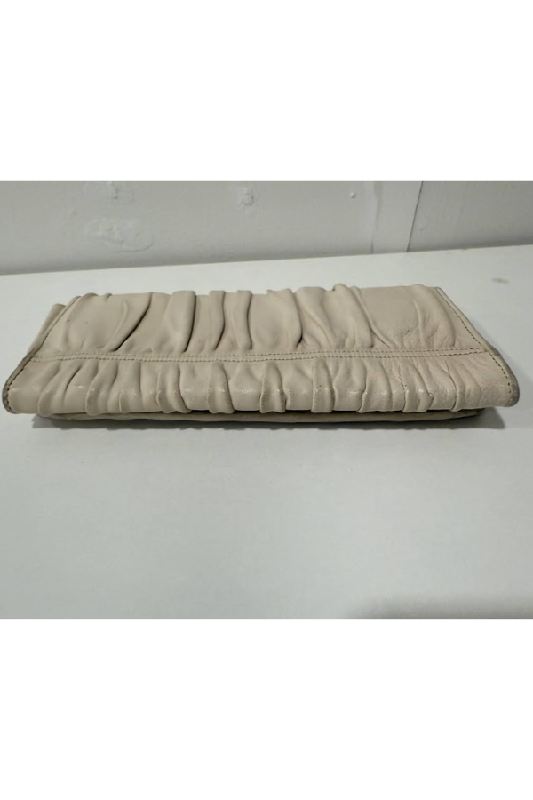 Prada Gaufre Nappa Leather Continental Wallet