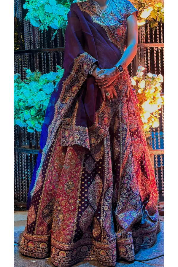 Petticoat Lane by Divya Lehenga Set