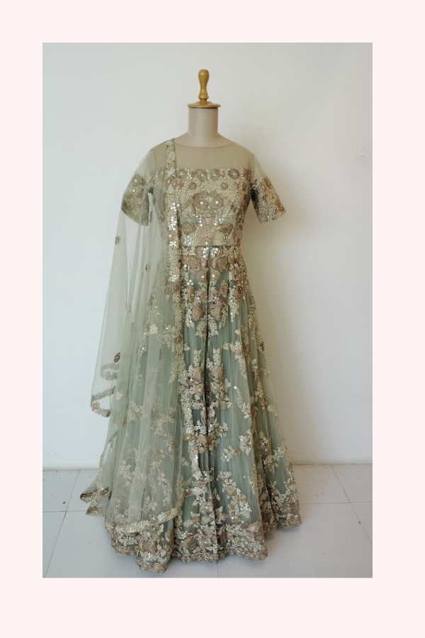 Aneesh Agarwaal Embellished Anarkali