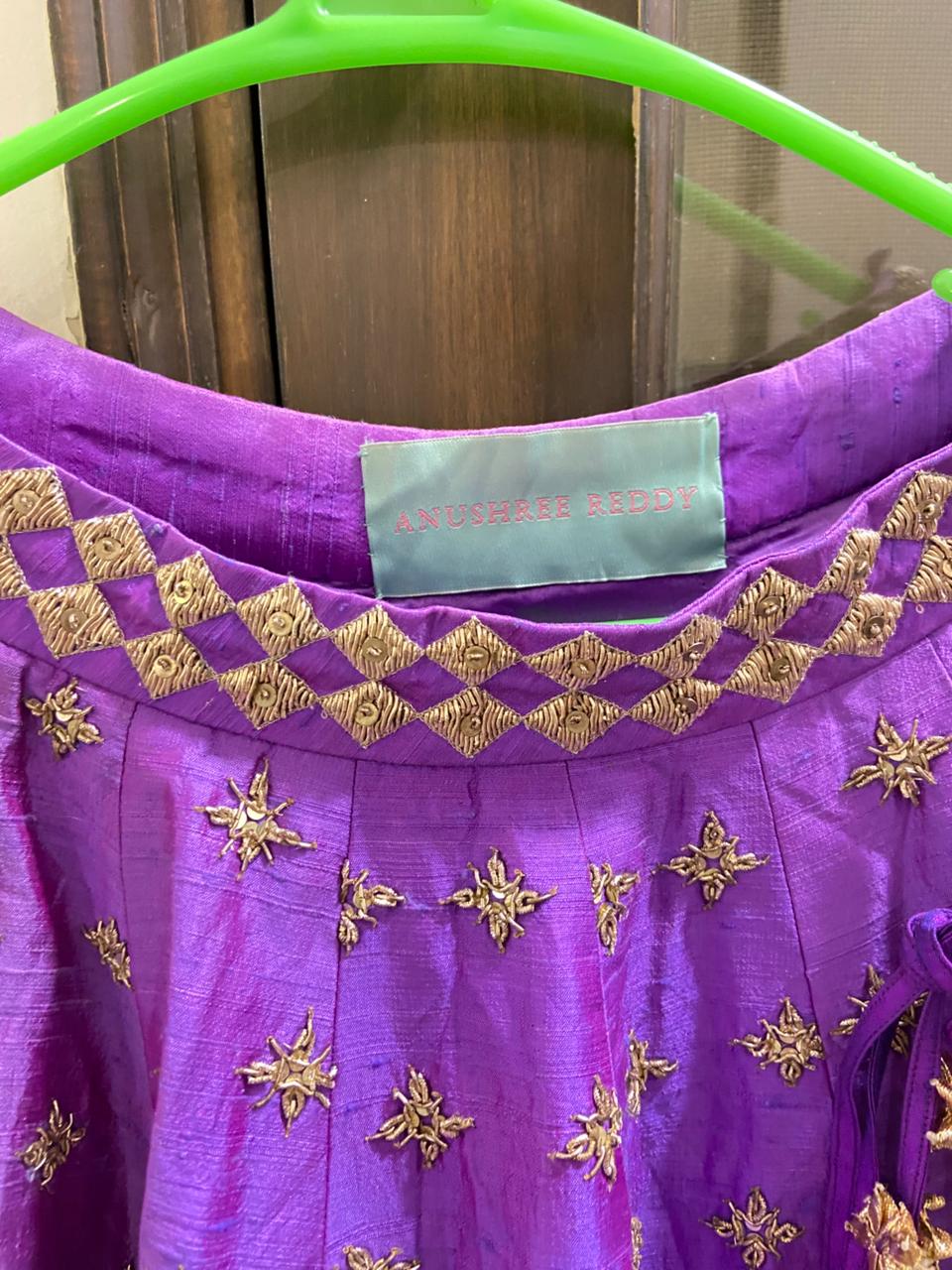 Anushree Reddy Embellished Lehenga Set