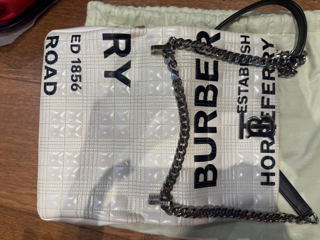 Burberry Lola quilted bag