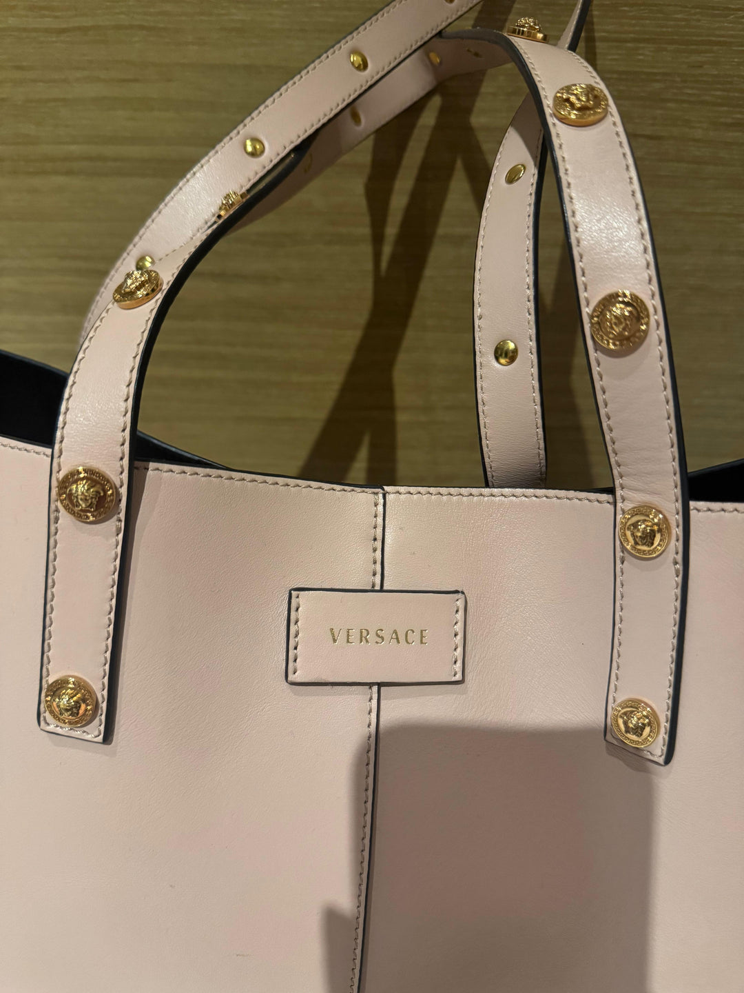 Versace Calfskin Palazzo Tote