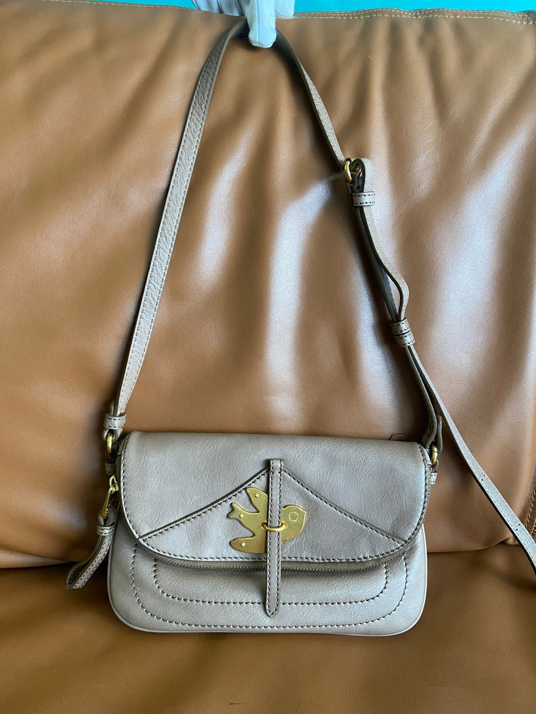 Marc by Marc Jacobs Old Rose Leather Petal to the Metal Crossbody Bag