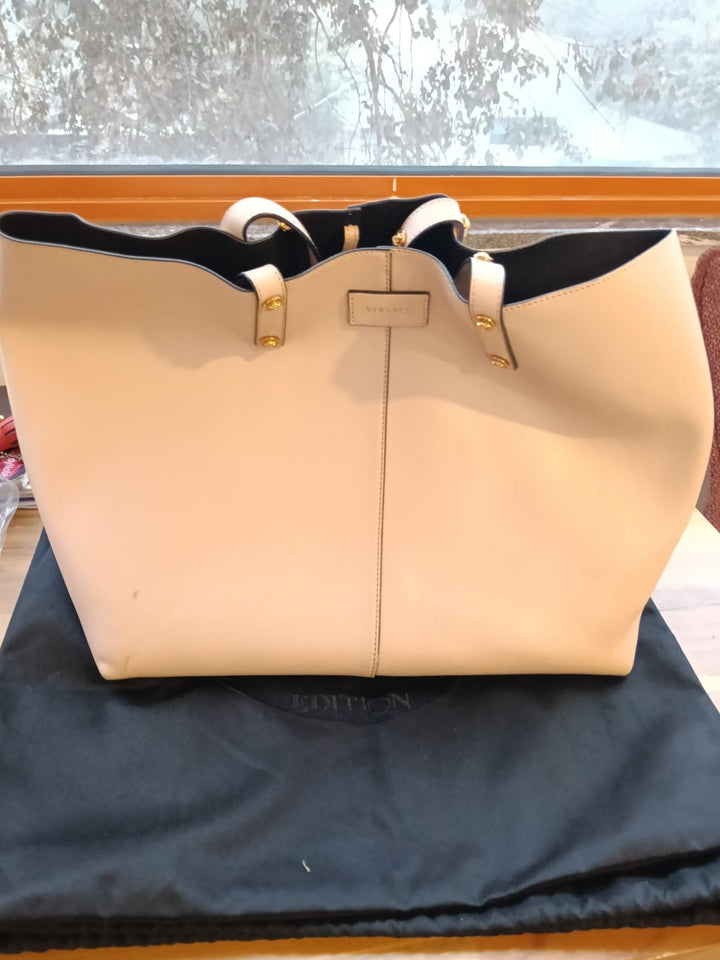 Versace Calfskin Palazzo Tote