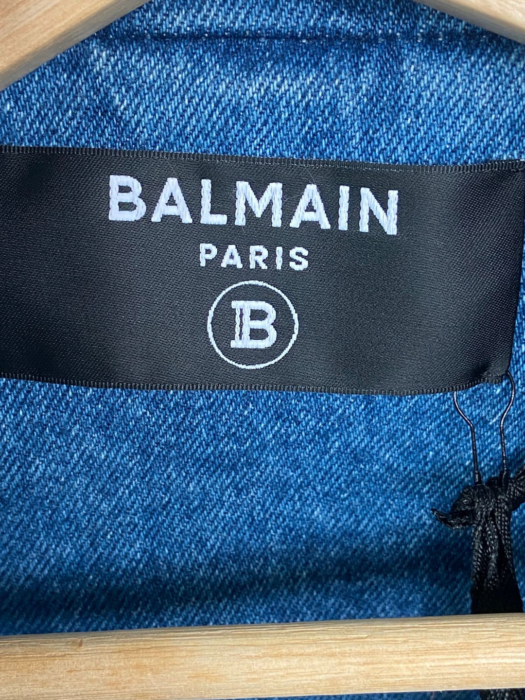 Balmain 6 Button Denim Blazer