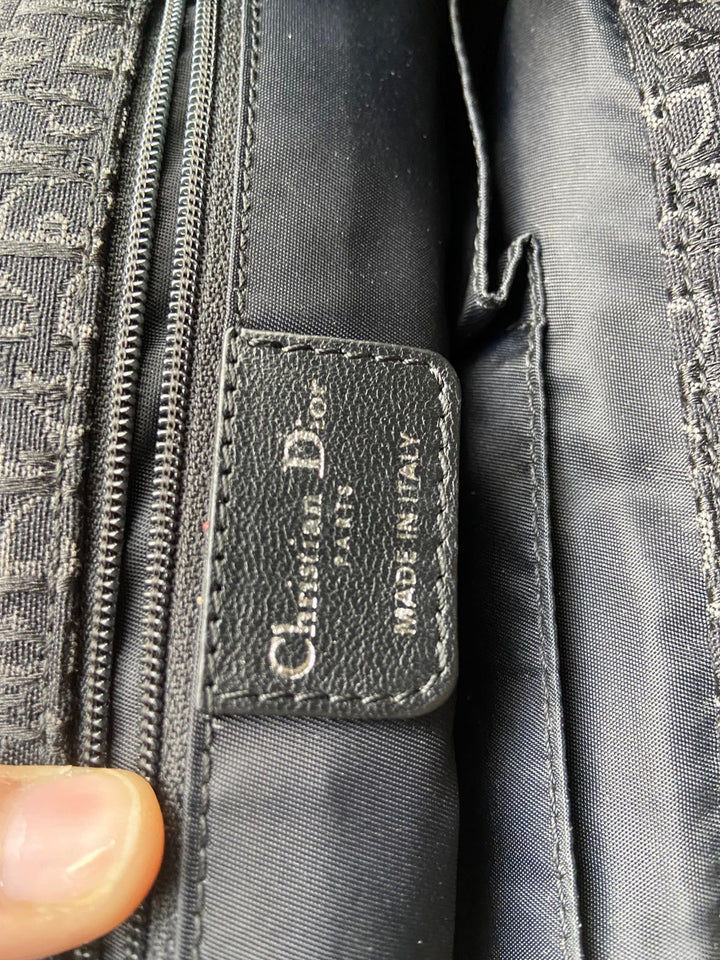 Christian Dior Diorissimo Trotter Canvas Tote