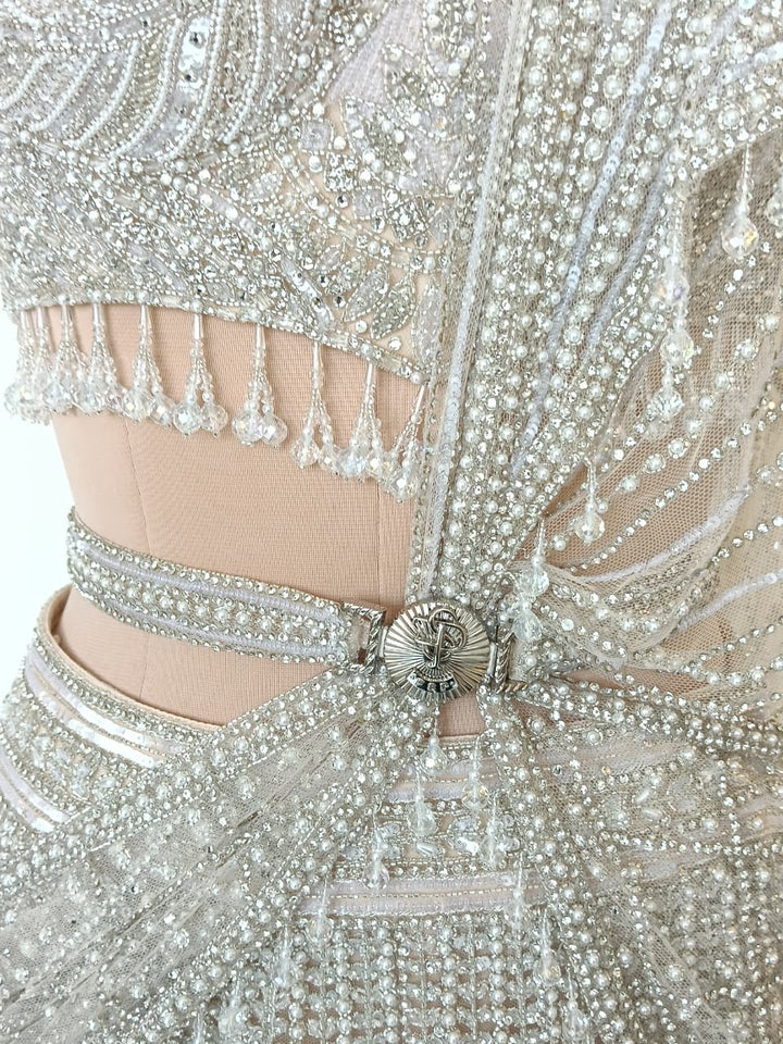 Falguni Shane Peacock Hand-Embellished Lehenga