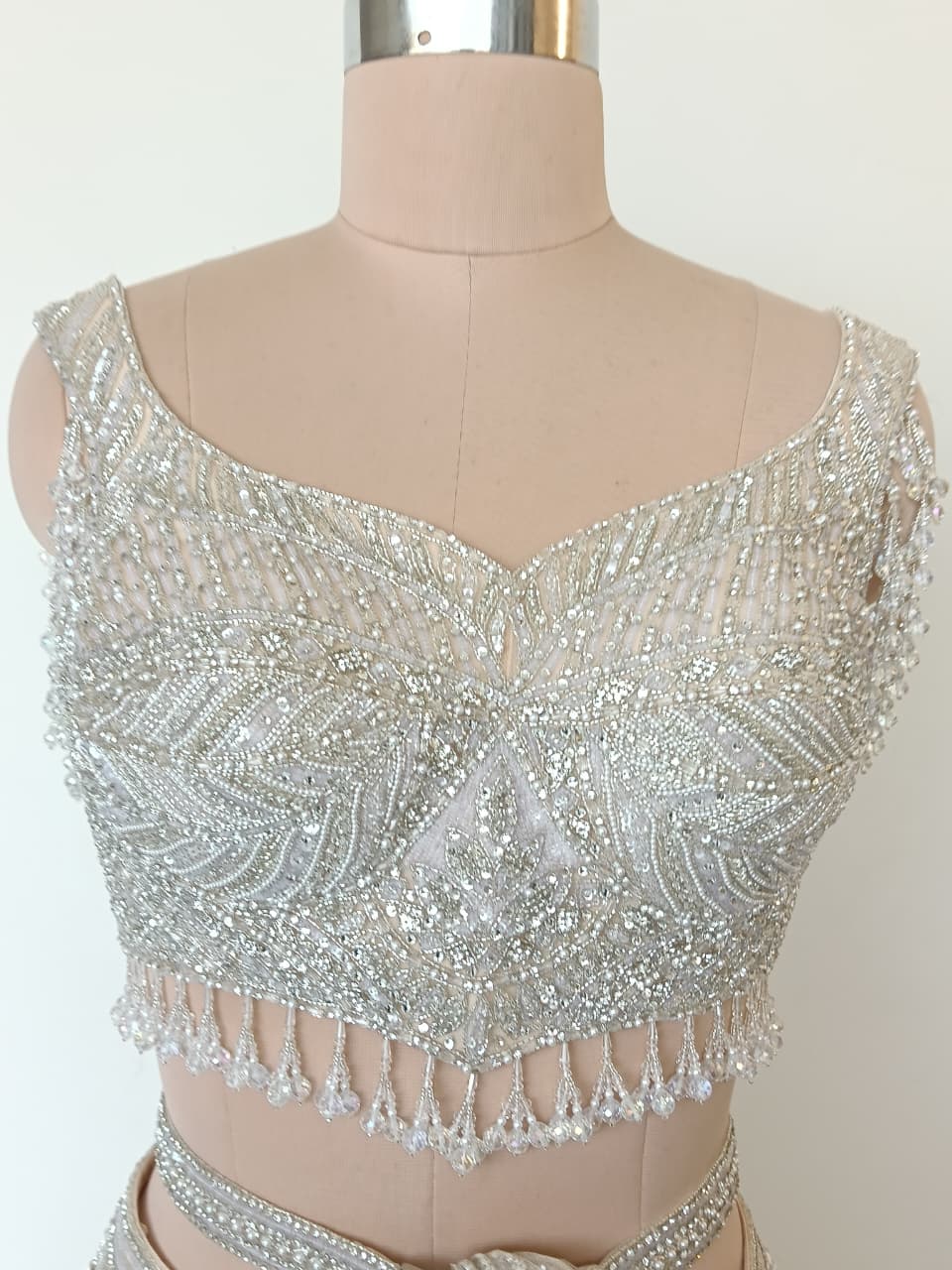 Falguni Shane Peacock Hand-Embellished Lehenga