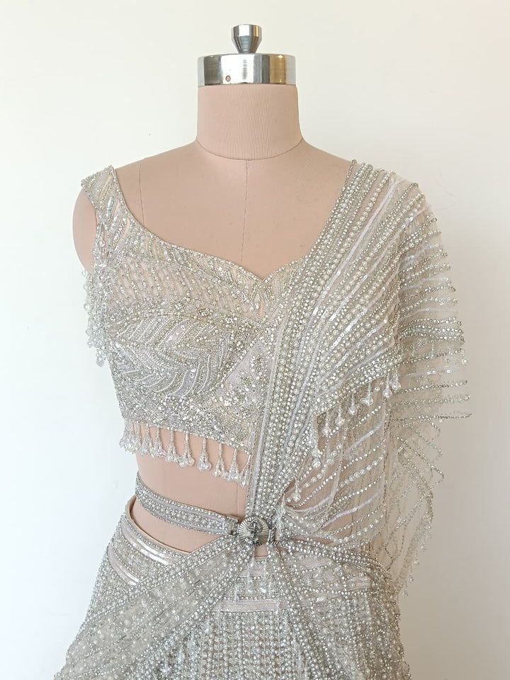 Falguni Shane Peacock Hand-Embellished Lehenga