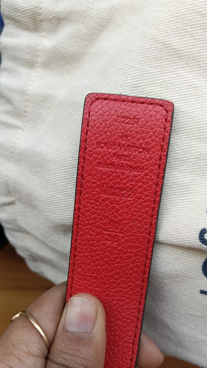 Louis Vuitton LV Initiales  Reversible Belt Size 36