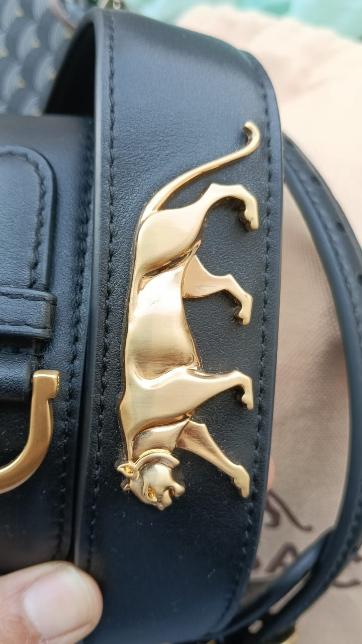 Sabyasachi Royal Bengal Tiger Leather Belt Size 34