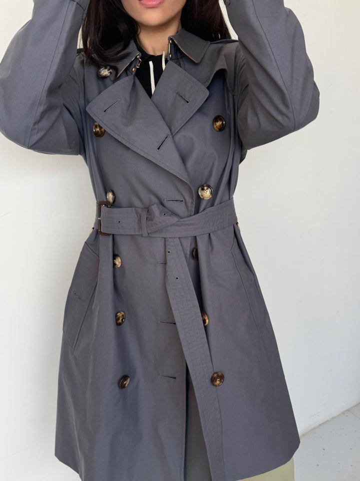Burberry Kensington Mid length Trench Coat