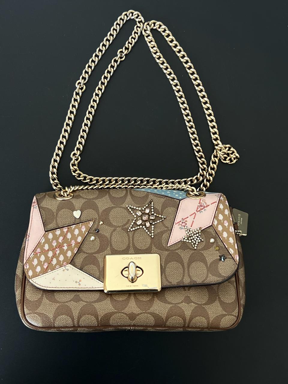 Coach Cassidy Embellished Shoulder Bag