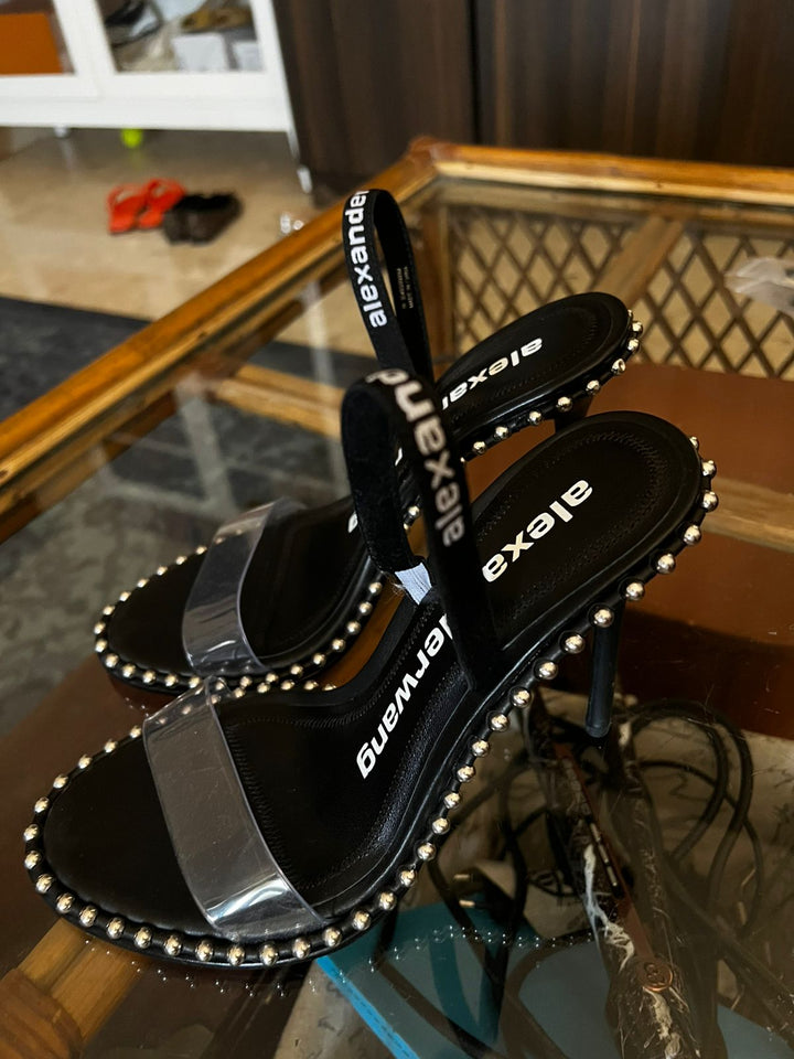 Alexander Wang Stud Nova Strap Sandal EU 38