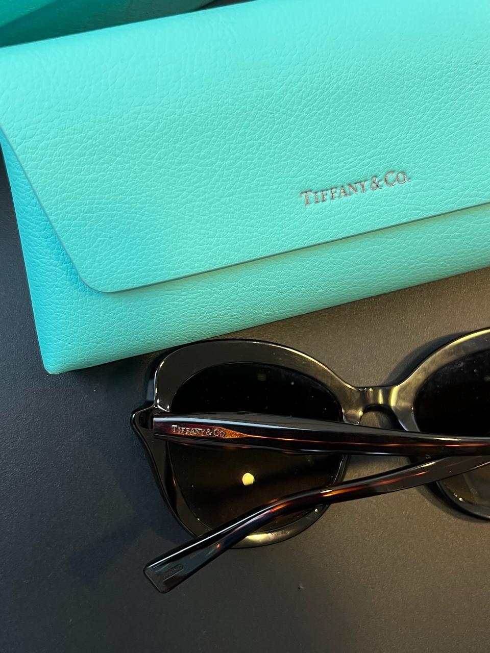 Tiffany & Co. Tortoiseshell Oversized Women's Sunglasses