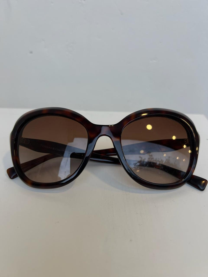 Tiffany & Co. Tortoiseshell Oversized Women's Sunglasses