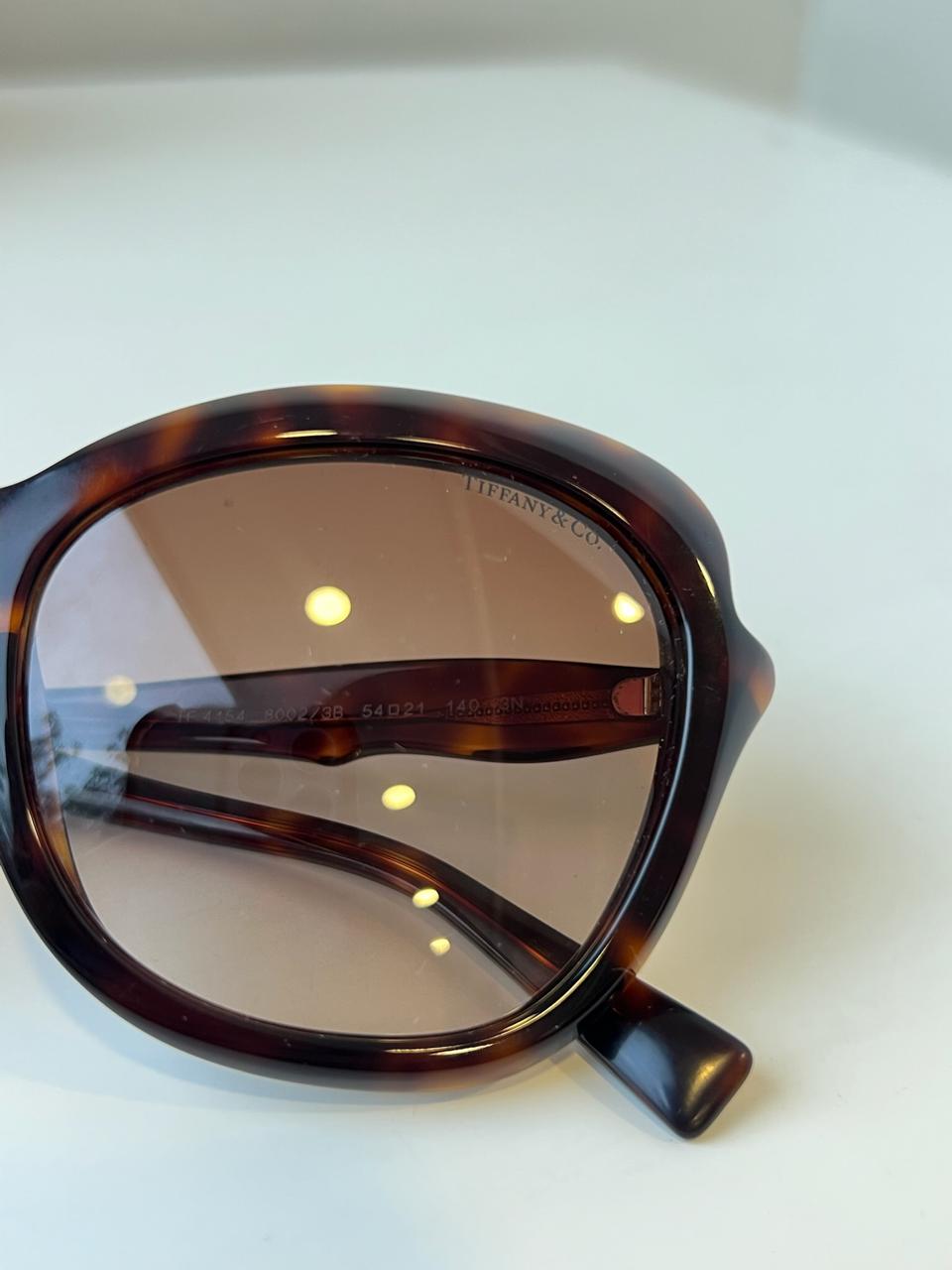Tiffany & Co. Tortoiseshell Oversized Women's Sunglasses