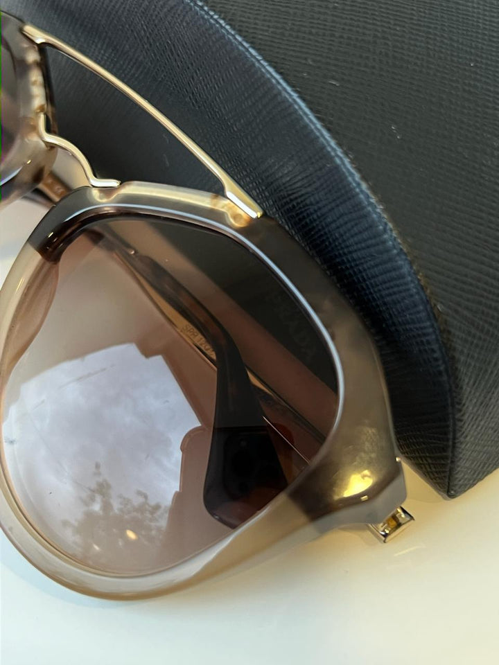 Prada Cinéma Gradient Aviator Women's Sunglasses
