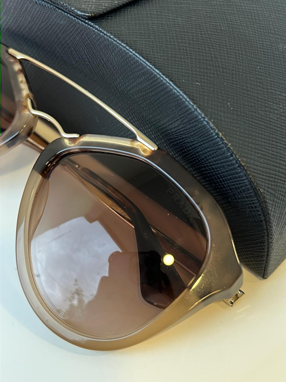 Prada Cinéma Gradient Aviator Women's Sunglasses
