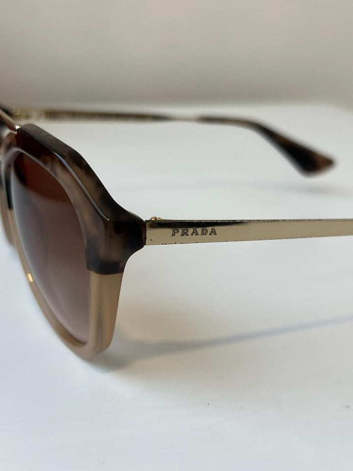 Prada Cinéma Gradient Aviator Women's Sunglasses