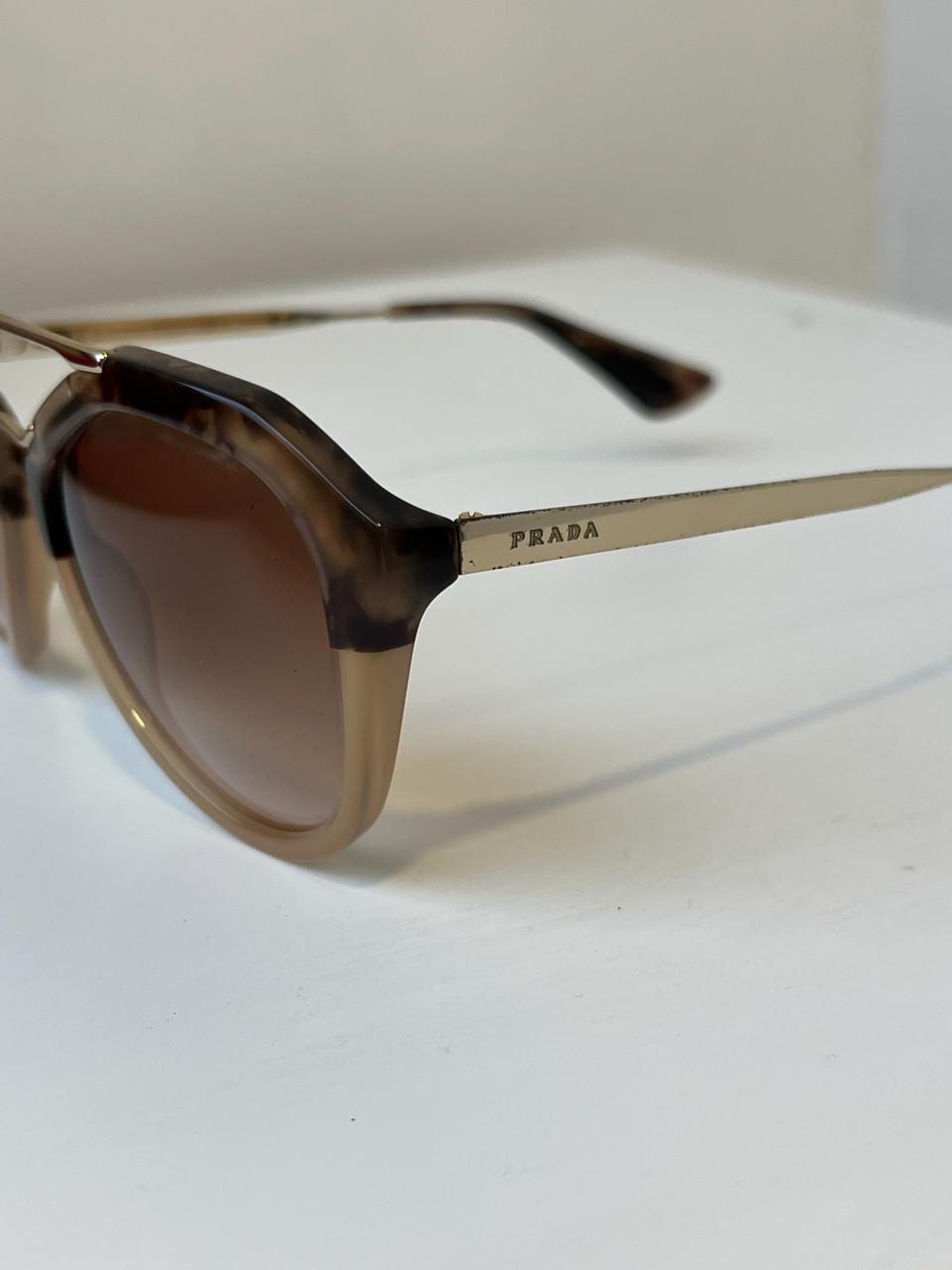 Prada Cinéma Gradient Aviator Women's Sunglasses