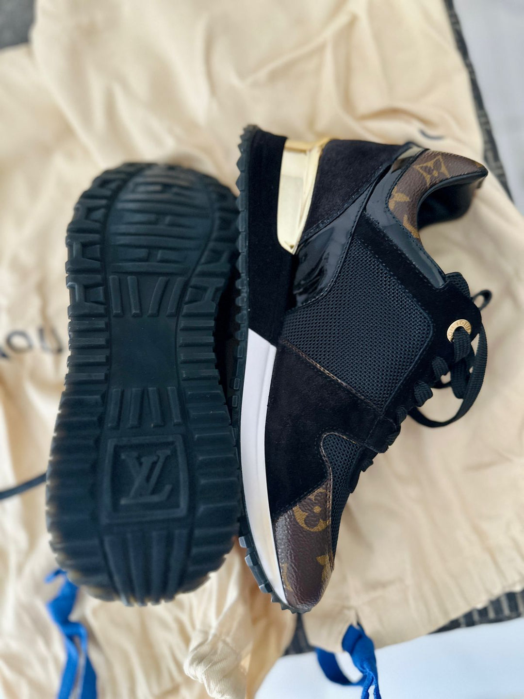 Louis Vuitton Run Away Sneaker Size 35.5