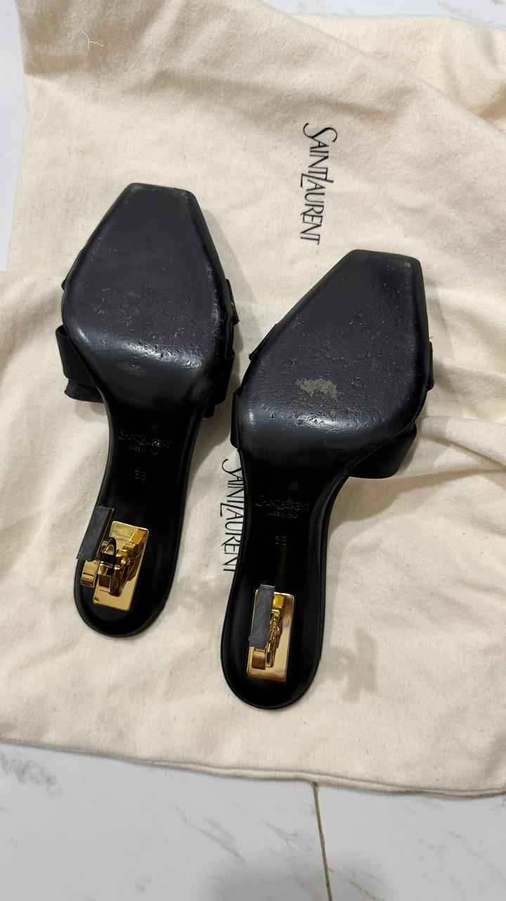 Yves Saint Laurent Opyum Mules Size 38