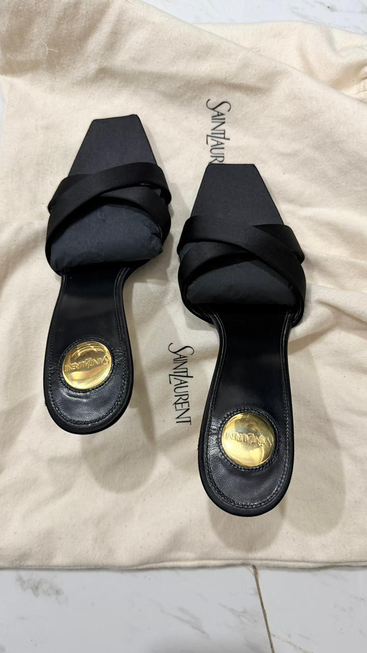 Yves Saint Laurent Opyum Mules Size 38