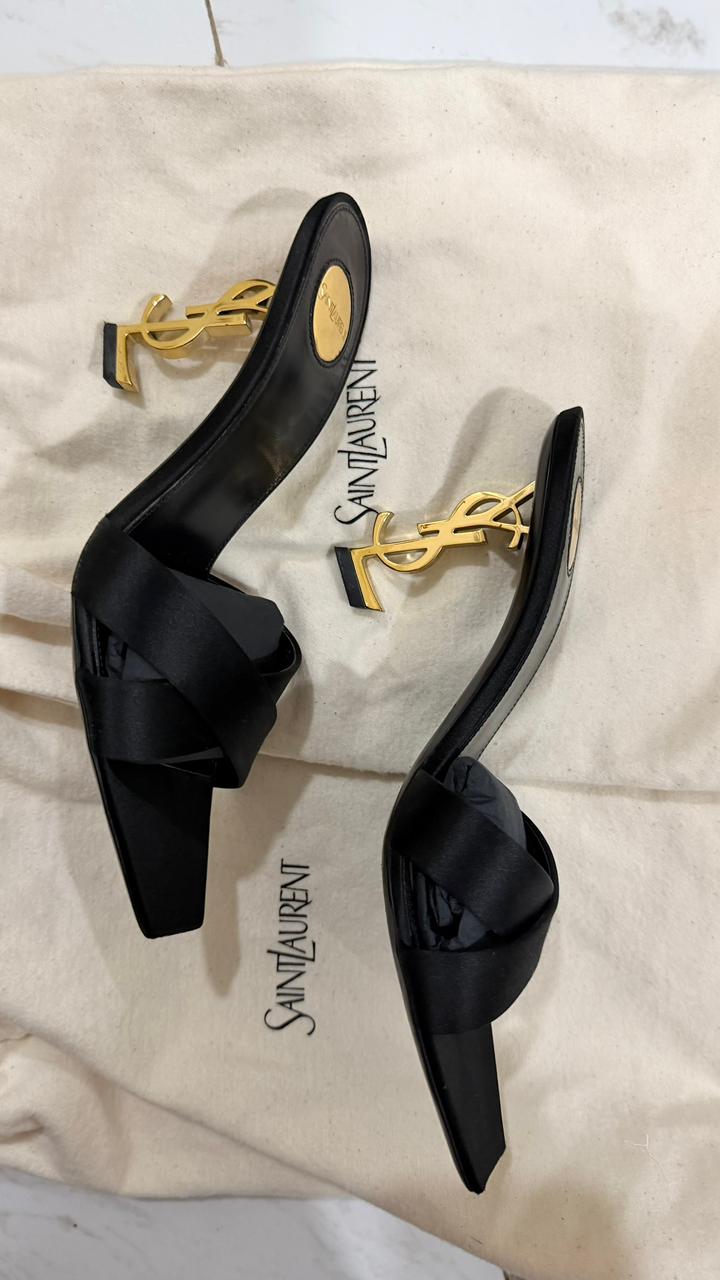 Yves Saint Laurent Opyum Mules Size 38