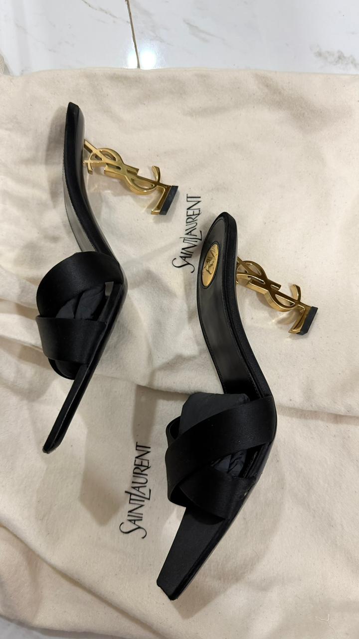 Yves Saint Laurent Opyum Mules Size 38
