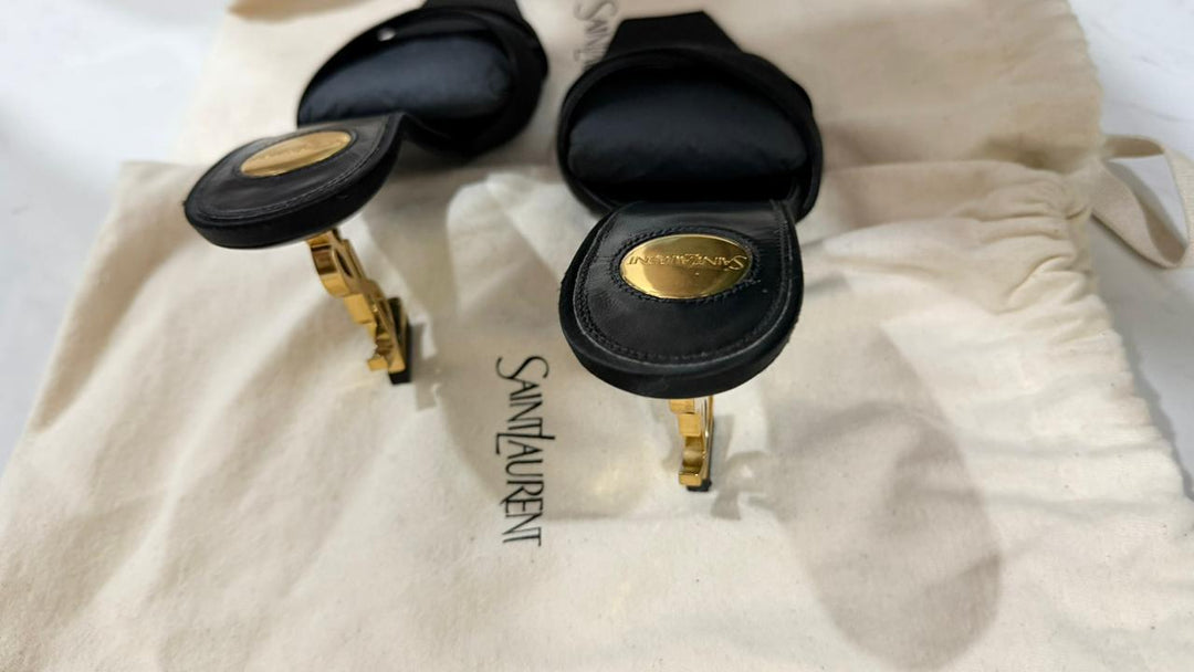 Yves Saint Laurent Opyum Mules Size 38
