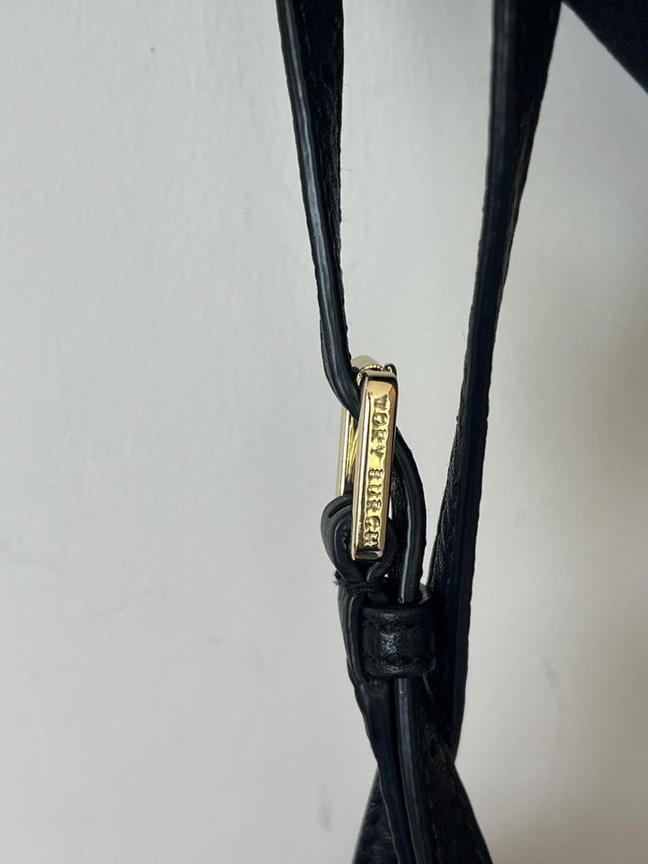 Tory Burch Black Leather Britten Crossbody Bag