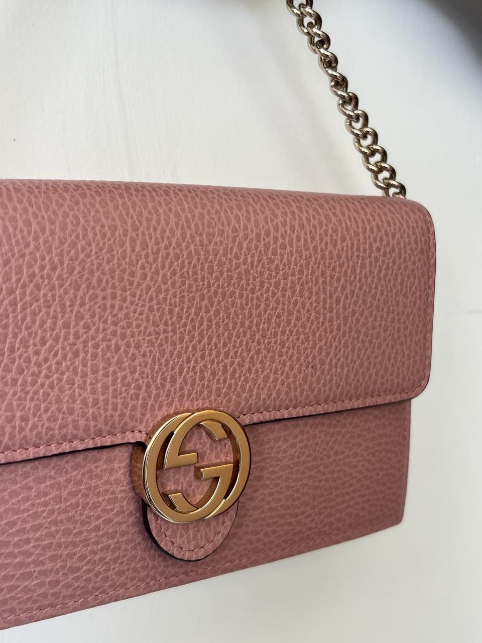 Gucci Small Dollar Interlocking G Crossbody Bag