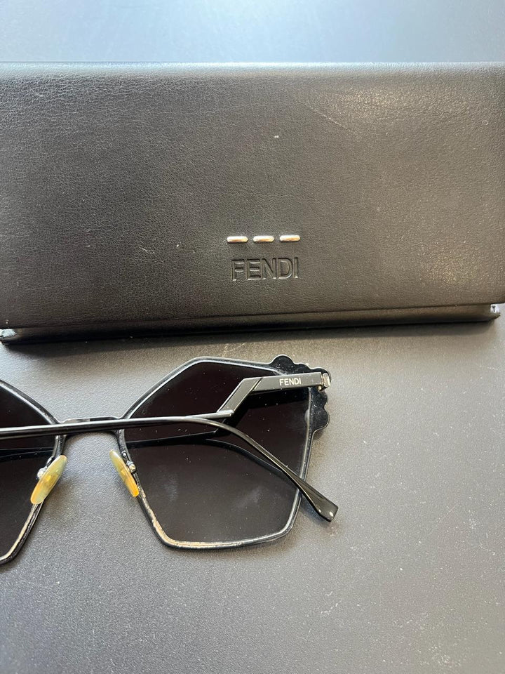 Fendi Black Tone Gradient 0261/S Studded Sunglasses