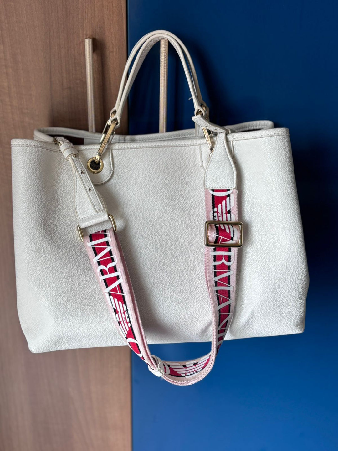 Emporio Armani My EA Medium Bag with Wide Removable Logo Strap